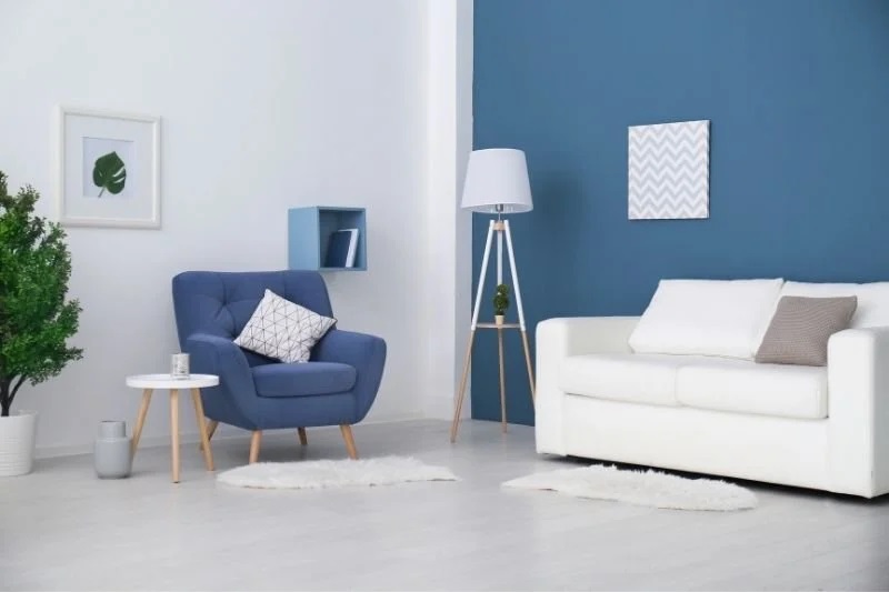 Yeşilyurt salon iç cephe boyama örneği